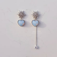 Load image into Gallery viewer, Winter Love Spell Earrings - Simple (Light Blue)