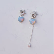 Load image into Gallery viewer, Winter Love Spell Earrings - Simple (Light Blue)