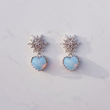 Load image into Gallery viewer, Winter Love Spell Earrings - Simple (Light Blue)