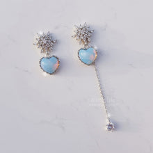 Load image into Gallery viewer, Winter Love Spell Earrings - Simple (Light Blue)
