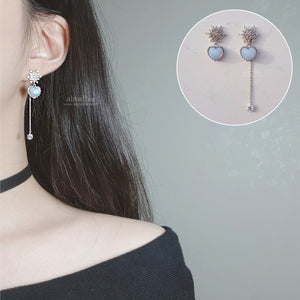 Winter Love Spell Earrings - Simple (Light Blue)