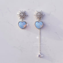Load image into Gallery viewer, Winter Love Spell Earrings - Simple (Light Blue)