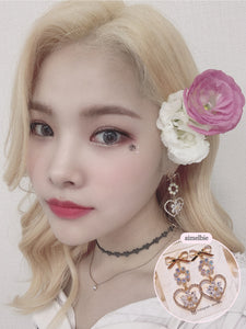 Aurora Princess Earrings (fromis_9 Hayoung, Weki Meki Rina earrings)