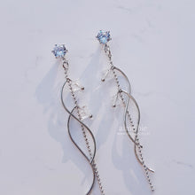 Load image into Gallery viewer, Silver Milkyway Earrings