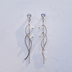 Silver Milkyway Earrings