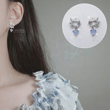 Load image into Gallery viewer, Baby Bouquet Earrings - Blue