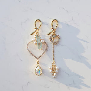 aimelbie Heart Earrings (Oh My Girl YooA Earrings)