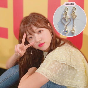 aimelbie Heart Earrings (Oh My Girl YooA Earrings)