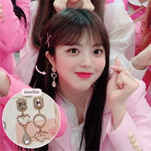 Load image into Gallery viewer, Strawberry Candy Earrings (April Chaekyung, Weki Meki Suyeon earrings)