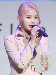 The Ancient White Planet Earrings (Weki Meki Rina, Suyeon Earrings)