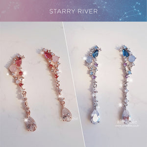 Starry River Earrings - Blue