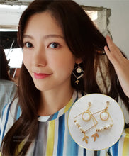 Load image into Gallery viewer, White Dream Catcher Earrings (LOONA Yves, Miss Trot Hongja Earrings)