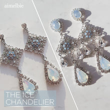 Load image into Gallery viewer, The Ice Chandelier Earrings - Simple