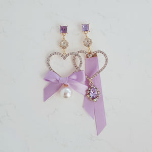 Violet Candy Pop Earrings (TWICE Momo Earrings)