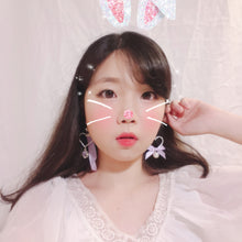 Load image into Gallery viewer, Violet Candy Pop Earrings (TWICE Momo Earrings)