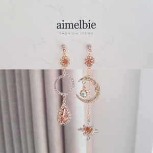 Teardrops of the Peach Planets (Lovelyz Kei, Weki Meki Elly earrings)
