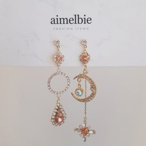 Teardrops of the Peach Planets (Lovelyz Kei, Weki Meki Elly earrings)