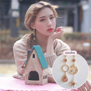 Teardrops of the Peach Planets (Lovelyz Kei, Weki Meki Elly earrings)
