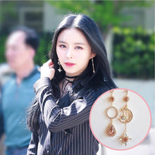 Load image into Gallery viewer, Teardrops of the Peach Planets (Lovelyz Kei, Weki Meki Elly earrings)