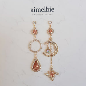 Teardrops of the Peach Planets (Lovelyz Kei, Weki Meki Elly earrings)