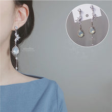 Load image into Gallery viewer, Heavenly Crystal Earrings - White Opal ver.