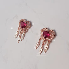 Load image into Gallery viewer, Love Dreamcatcher Earrings