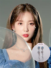 Load image into Gallery viewer, Diamond Petals - Light Sapphire ver. (Lovelyz Jiae, April Chaekyung Earrings)