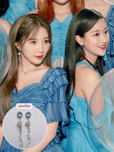 Load image into Gallery viewer, Diamond Petals - Light Sapphire ver. (Lovelyz Jiae, April Chaekyung Earrings)