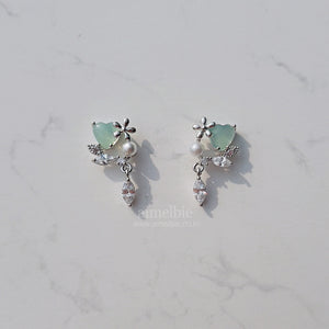 Mint Dew Earrings
