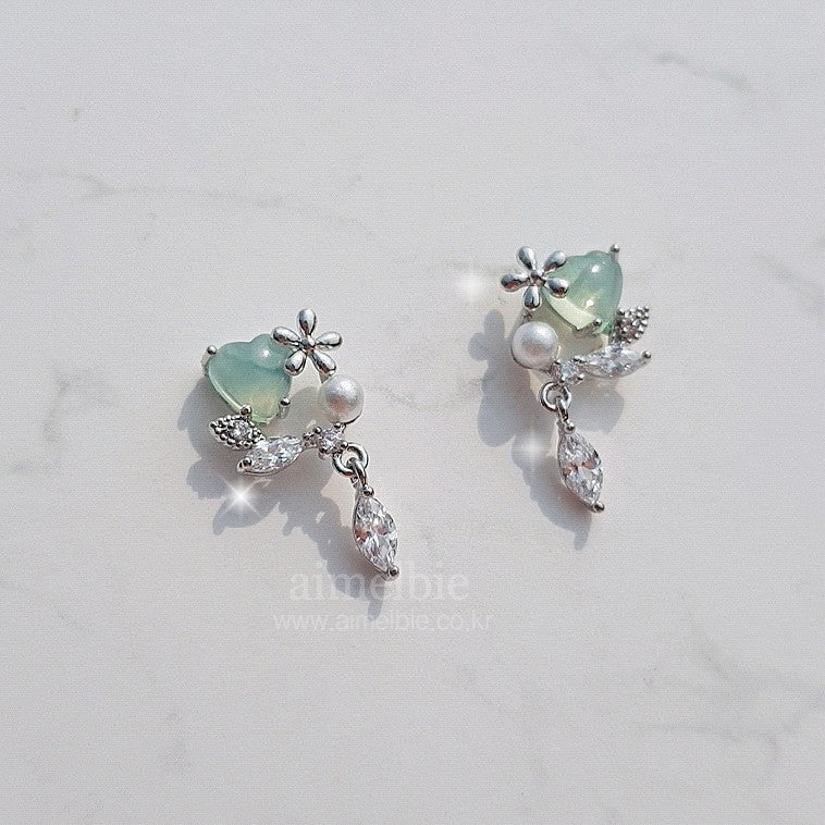 Mint Dew Earrings