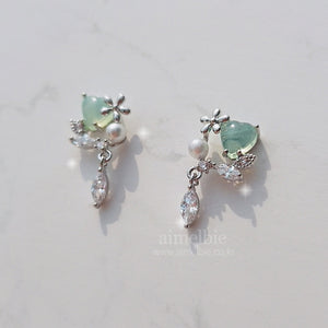Mint Dew Earrings