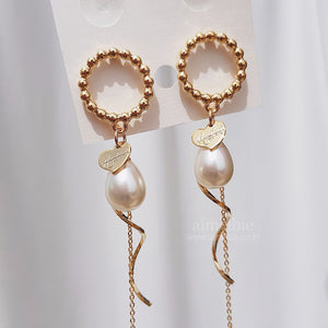 Golden Wave Earrings