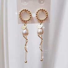 Load image into Gallery viewer, Golden Wave Earrings