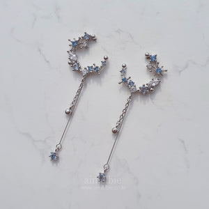 Blue Constellation Earrings