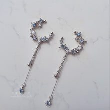 Load image into Gallery viewer, Blue Constellation Earrings