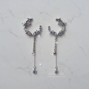 Blue Constellation Earrings