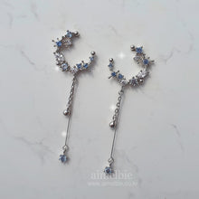 Load image into Gallery viewer, Blue Constellation Earrings