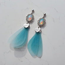 Load image into Gallery viewer, Summer Fairy Wings Earrings