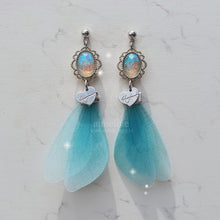 Load image into Gallery viewer, Summer Fairy Wings Earrings