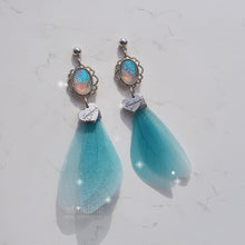 Load image into Gallery viewer, Summer Fairy Wings Earrings
