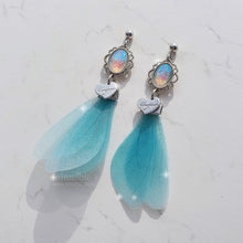 Load image into Gallery viewer, Summer Fairy Wings Earrings