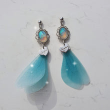 Load image into Gallery viewer, Summer Fairy Wings Earrings