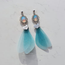 Load image into Gallery viewer, Summer Fairy Wings Earrings