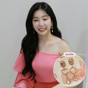 Strawberry Candy Earrings (April Chaekyung, Weki Meki Suyeon earrings)
