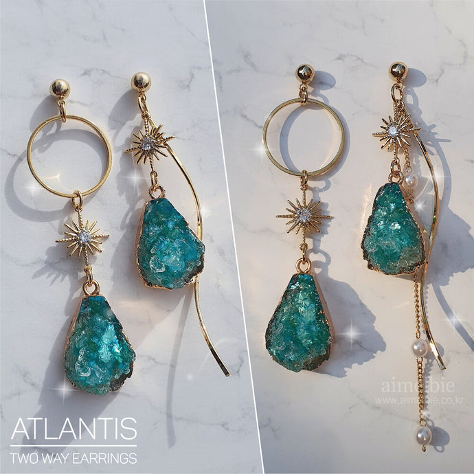 [Kim Sejeong, VIVIZ Umji Earrings] The Atlantis Earrings