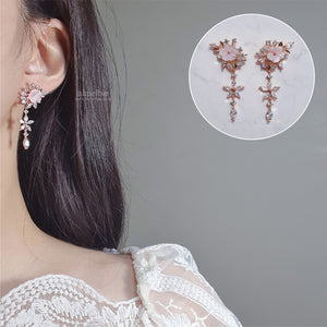 Wedding Sakura Earrings