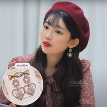 Load image into Gallery viewer, Aurora Princess Earrings (fromis_9 Hayoung, Weki Meki Rina earrings)