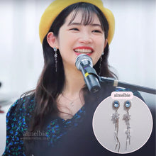 Load image into Gallery viewer, Diamond Petals - Light Sapphire ver. (Lovelyz Jiae, April Chaekyung Earrings)