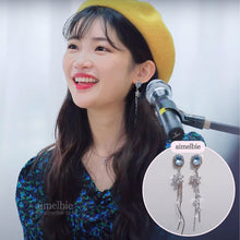 Load image into Gallery viewer, Diamond Petals - Light Sapphire ver. (Lovelyz Jiae, April Chaekyung Earrings)