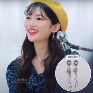 Diamond Petals - Light Sapphire ver. (Lovelyz Jiae, April Chaekyung Earrings)